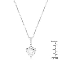 Thumbnail for Rhodium Plated Big Heart Pendant Pendants JGI   