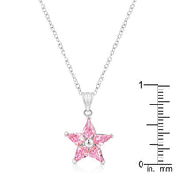 Thumbnail for Rhodium Plated Fancy Star Pendant Pendants JGI   