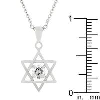 Thumbnail for Star of David Solitaire Pendant Pendants JGI   