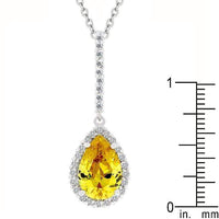 Thumbnail for Yellow Tear Drop Pendant Pendants JGI   
