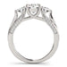 14k White Gold 3 Stone Style Round Diamond Engagement Ring (1 3/4 cttw) Rings Angelucci Jewelry   