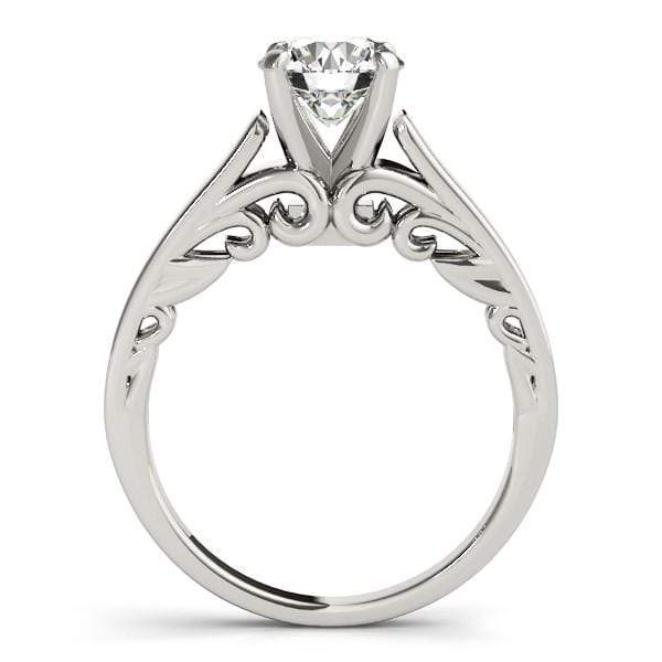 Antique Style Solitaire Engagement Rings, 1 Cttw, 14-Karat Rings Angelucci Jewelry   