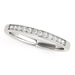 14k White Gold Diamond Wedding Band (1/8 cttw) Rings Angelucci Jewelry   