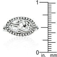 Thumbnail for Antique Filigree Crest Ring Rings JGI   