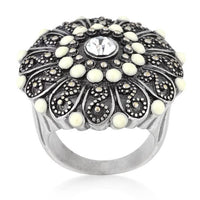 Thumbnail for Antique Silver Crest Ring II Rings JGI   