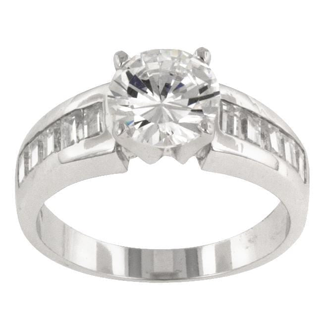 Sterling Silver CZ Engagement Rings, The Antoinette Rings JGI   