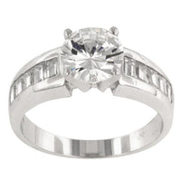 Thumbnail for Sterling Silver CZ Engagement Rings, The Antoinette Rings JGI   
