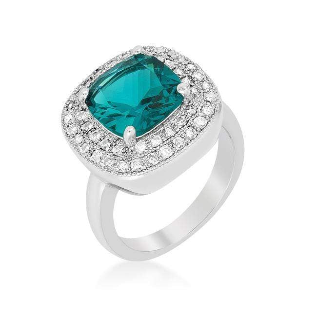 Aqua Bridal Cocktail Ring Rings JGI   
