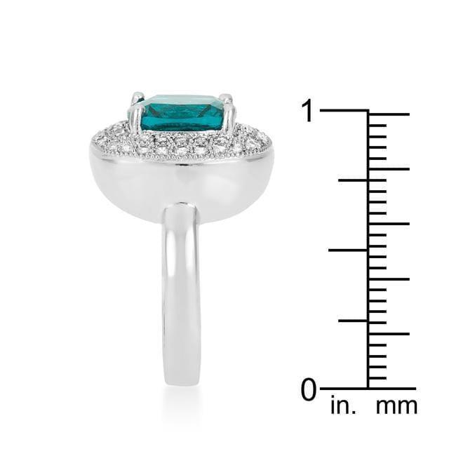 Aqua Bridal Cocktail Ring Rings JGI   