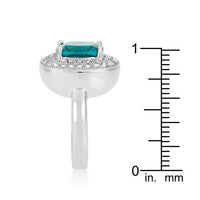 Thumbnail for Aqua Bridal Cocktail Ring Rings JGI   