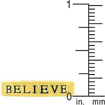 Believe Fashion Band Rings JGI   