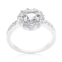 Thumbnail for Round CZ Engagement Ring, Bella Birthstone Rings JGI   