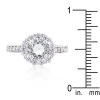 Thumbnail for Round CZ Engagement Ring, Bella Birthstone Rings JGI   