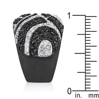 Thumbnail for Black And White Cocktail Ring Rings JGI   