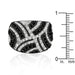 Black And White Cocktail Ring Rings JGI   