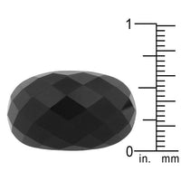 Thumbnail for Black Beauty Faceted Onyx Ring Rings JGI   