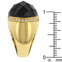 Thumbnail for Black Beauty Faceted Onyx Ring Rings JGI   