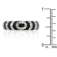 Thumbnail for Black Ripple Ring Rings JGI   