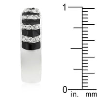 Thumbnail for Black Ripple Ring Rings JGI   