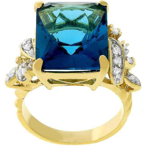 Blue Lagoon Cocktail Ring Rings JGI   