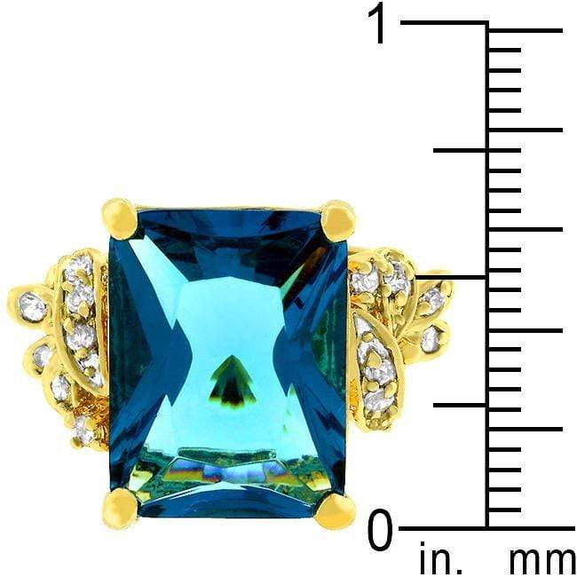 Blue Lagoon Cocktail Ring Rings JGI   