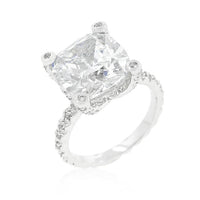 Thumbnail for Cushion Cut CZ Engagement Rings, Brilliant CZ Cubic Zirconia Ring Rings JGI   