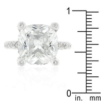 Thumbnail for Cushion Cut CZ Engagement Rings, Brilliant CZ Cubic Zirconia Ring Rings JGI   