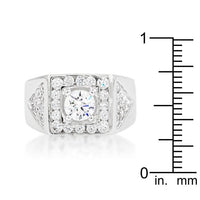 Thumbnail for Brilliant Mens Cubic Zirconia Ring Rings JGI   