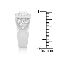 Thumbnail for Brilliant Mens Cubic Zirconia Ring Rings JGI   