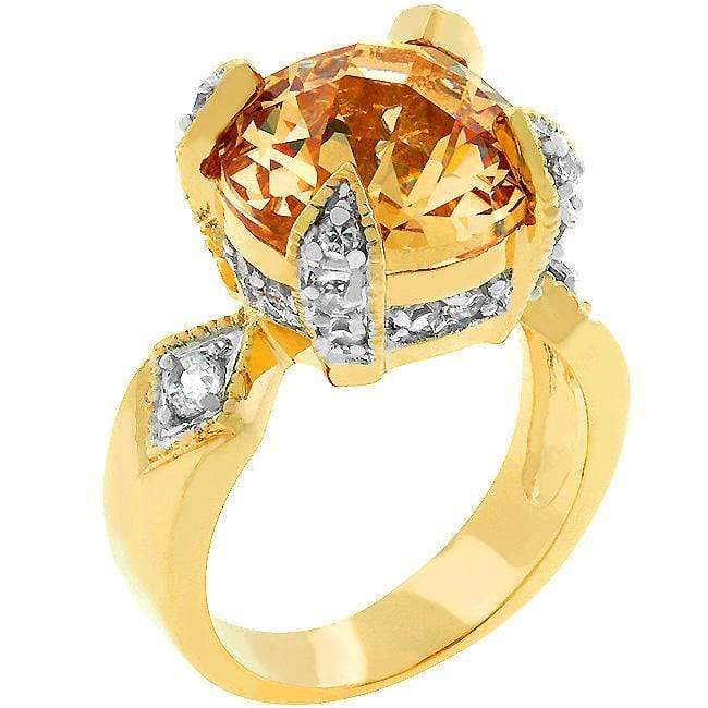 Champagne Brilliance Ring Rings JGI   
