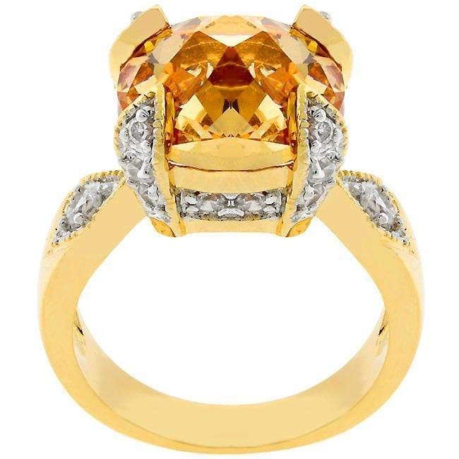 Champagne Brilliance Ring Rings JGI   