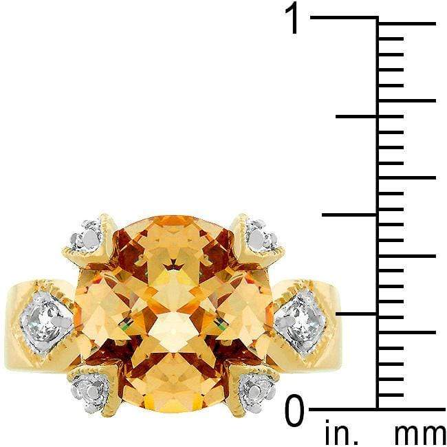 Champagne Brilliance Ring Rings JGI   