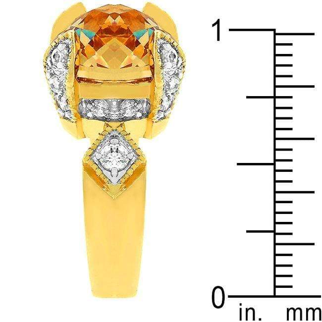 Champagne Brilliance Ring Rings JGI   