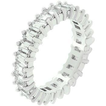 Classic Baguette Eternity Ring Rings JGI   