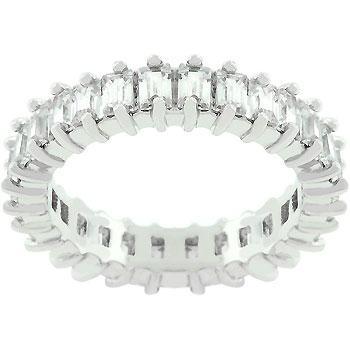 Classic Baguette Eternity Ring Rings JGI   