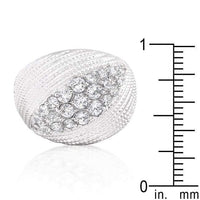 Thumbnail for Classic Cubic Zirconia Dome Ring Rings JGI   