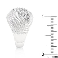 Thumbnail for Classic Cubic Zirconia Dome Ring Rings JGI   