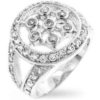 Thumbnail for Classic Cubic Zirconia Web Ring Rings JGI   