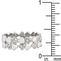 Thumbnail for Clover Hearts Ring Band Rings JGI   