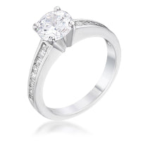 Thumbnail for Cubic Zircon Engagement Ring Rings JGI   