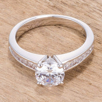 Thumbnail for Cubic Zircon Engagement Ring Rings JGI   