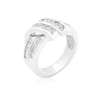Thumbnail for Cubic Zirconia Double Knot Ring Rings JGI   