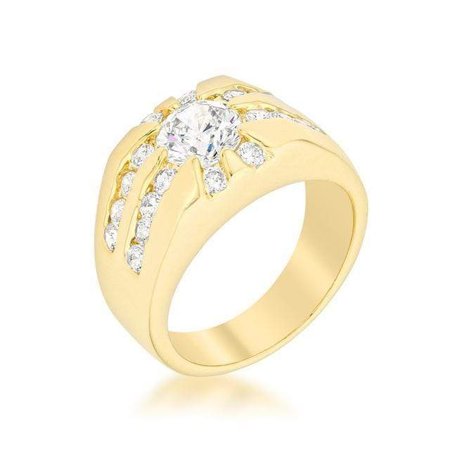 Cubic Zirconia Sunrise Ring Rings JGI   