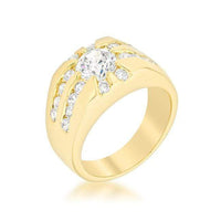 Thumbnail for Cubic Zirconia Sunrise Ring Rings JGI   