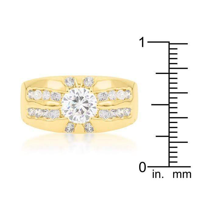 Cubic Zirconia Sunrise Ring Rings JGI   
