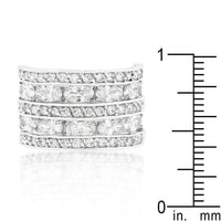 Thumbnail for Cubic Zirconia Tiered Ring Rings JGI   