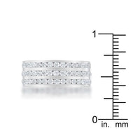 Thumbnail for Dreya 1.6ct CZ Rhodium Stainless Steel Eternity Ring Rings JGI   