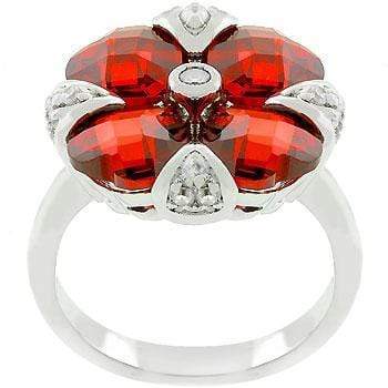 Garnet Artisan Ring Rings JGI   