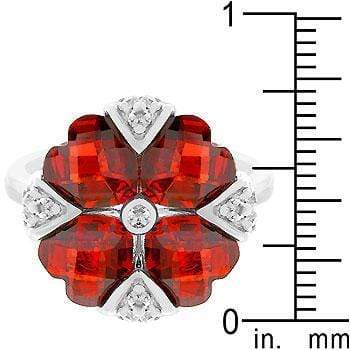 Garnet Artisan Ring Rings JGI   