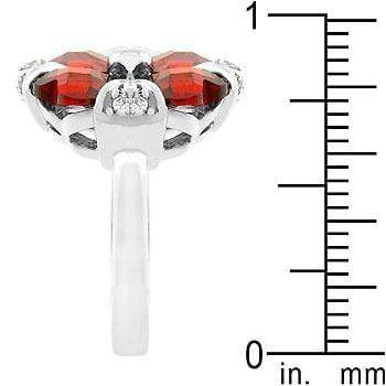 Garnet Artisan Ring Rings JGI   